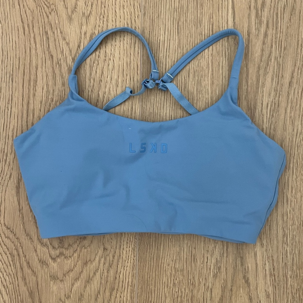 LSKD Blue Sports Bra